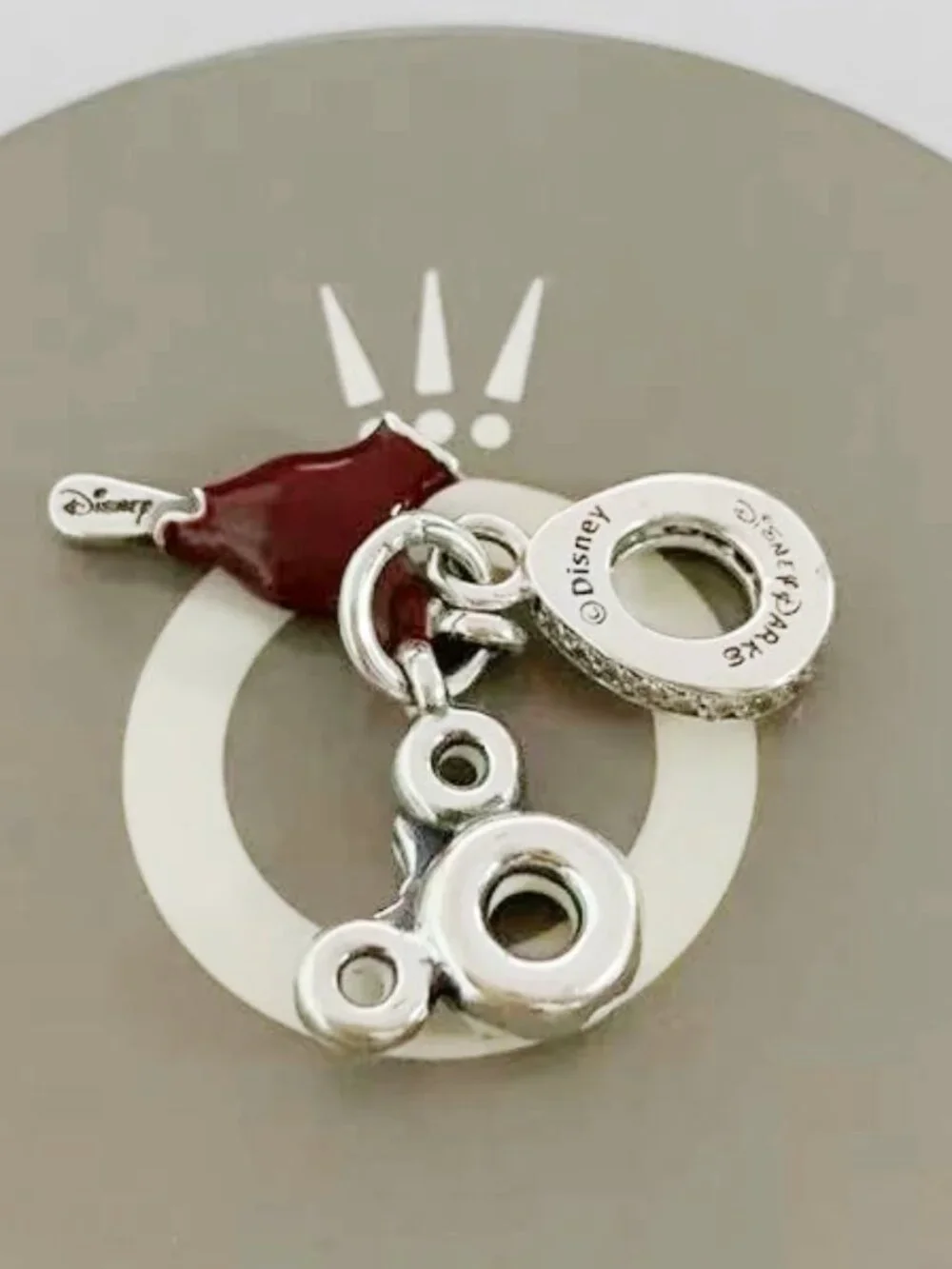 Pandora disney parks ice cream donut dangle charm
